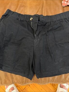 Men's Black Casual Shorts